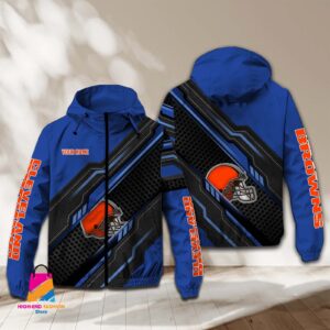 Cleveland Browns NFL Style Windbreaker Jacket For Fans