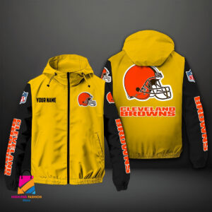 Cleveland Browns NFL Style Windbreaker Jacket For Fans