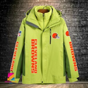 Cleveland Browns NFL Style Windbreaker Jacket For Fans