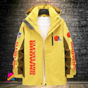 Cleveland Browns NFL Style Windbreaker Jacket For Fans