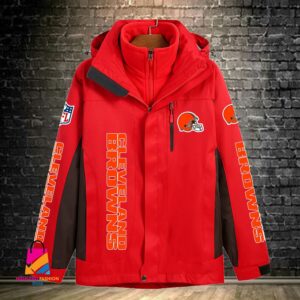 Cleveland Browns NFL Style Windbreaker Jacket For Fans