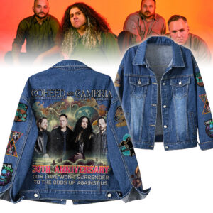 Coheed and Cambria Music Denim Jacket Gift For Fans