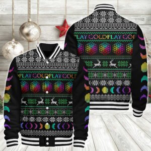 COLDPLAY x Chrismast Music Style Baseball Jacket For Fans