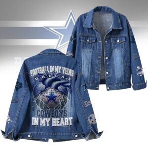Dallas Cowboys NFL Denim Jacket Gift For Fans