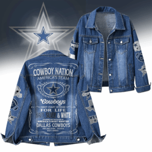 Dallas Cowboys NFL Denim Jacket Gift For Fans