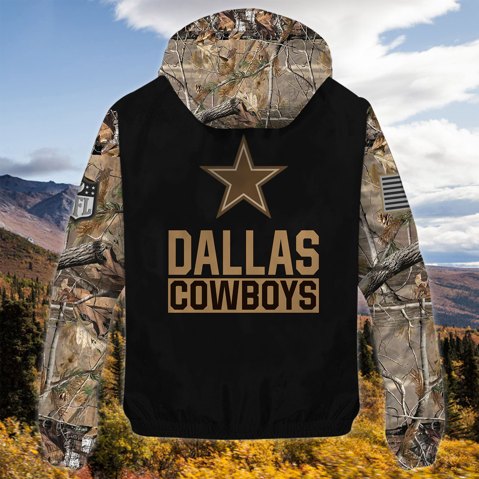 Dallas Cowboys NFL Personalized Style Windbreaker Jacket For Fans