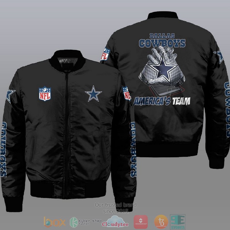 Dallas Cowboys NFL Style Bomber Jacket For Fans