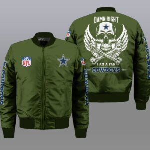 Dallas Cowboys NFL Style Bomber Jacket For Fans