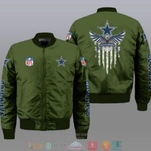 Dallas Cowboys NFL Style Bomber Jacket For Fans