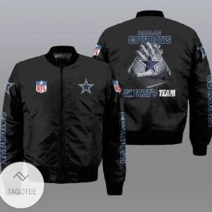 Dallas Cowboys NFL Style Bomber Jacket For Fans