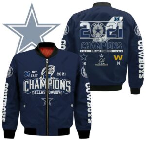 Dallas Cowboys NFL Style Bomber Jacket For Fans