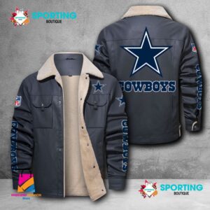 Dallas Cowboys NFL Style Leather Jacket For Fans