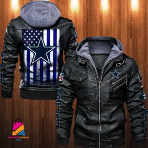 Dallas Cowboys NFL Style Leather Jacket For Fan