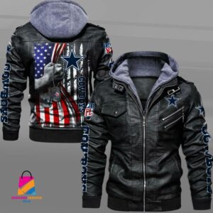 Dallas Cowboys NFL Style Leather Jacket For Fan