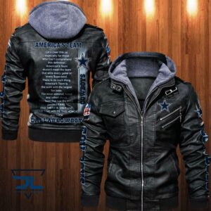 Dallas Cowboys NFL Style Leather Jacket For Fan