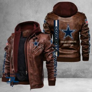 Dallas Cowboys NFL Style Leather Jacket For Fans