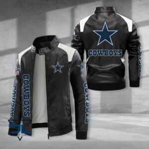 Dallas Cowboys NFL Style Leather Jacket For Fans