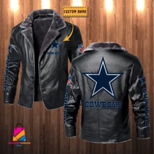 Dallas Cowboys NFL Style Leather Jacket For Fans