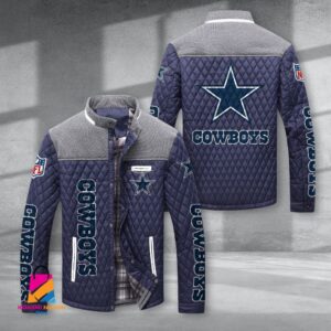Dallas Cowboys NFL Style Puffer Jacket For Fans