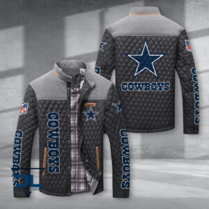 Dallas Cowboys NFL Style Puffer Jacket For Fans