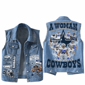 Dallas Cowboys NFL Style Sleeveless Jacket For Fans