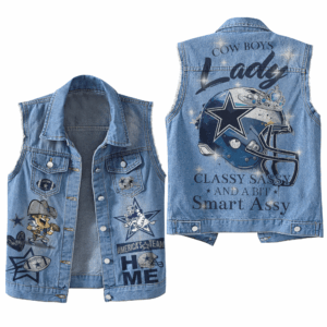 Dallas Cowboys NFL Style Sleeveless Jacket For Fans