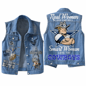 Dallas Cowboys NFL Style Sleeveless Jacket For Fans