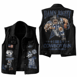 Dallas Cowboys NFL Style Sleeveless Jacket For Fans