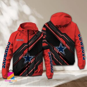 Dallas Cowboys NFL Style Windbreaker Jacket For Fans