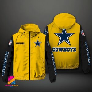 Dallas Cowboys NFL Style Windbreaker Jacket For Fans