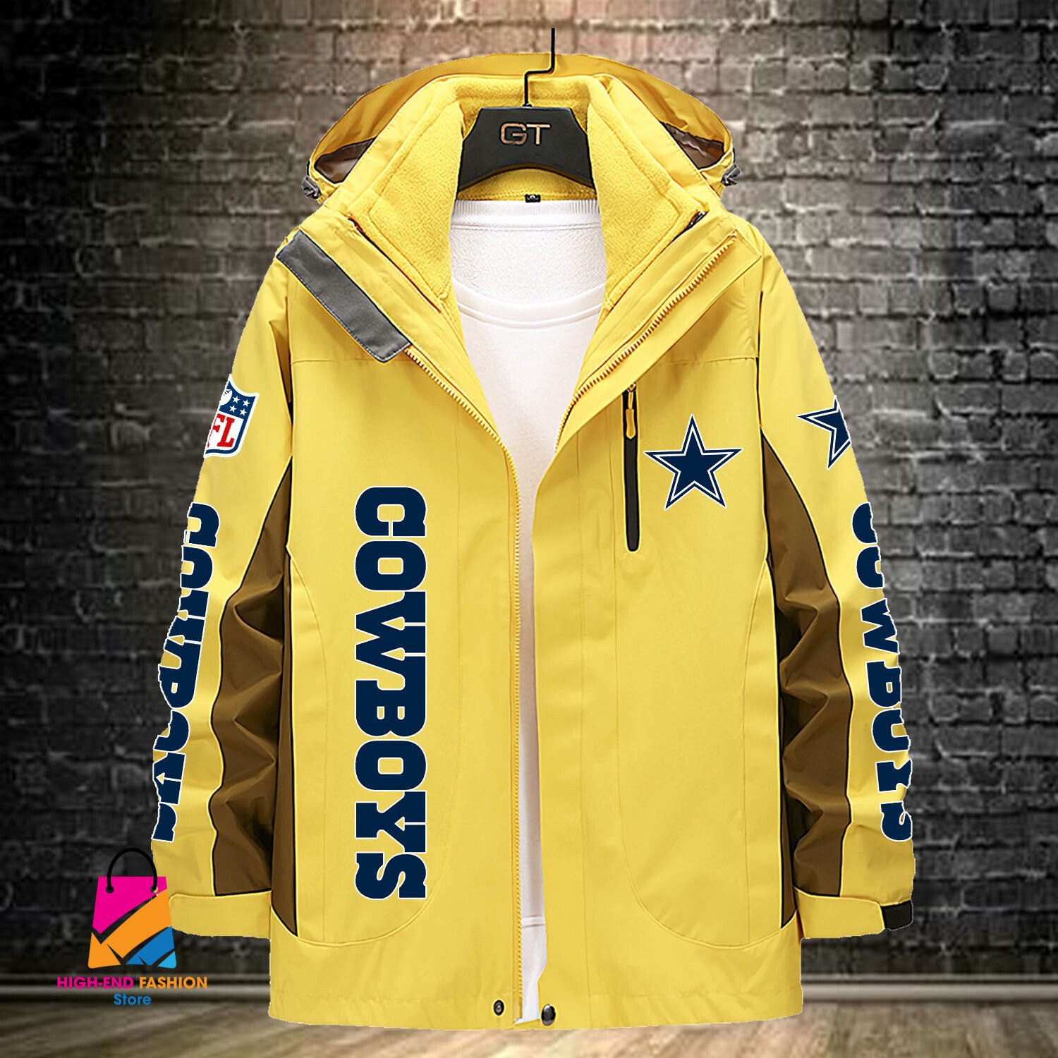 Dallas Cowboys NFL Style Windbreaker Jacket For Fans