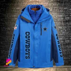 Dallas Cowboys NFL Style Windbreaker Jacket For Fans