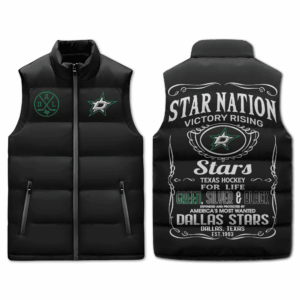 Dallas Stars NHL Style Sleeveless Puffer Jacket For Fans