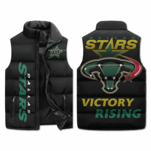 Dallas Stars NHL Style Sleeveless Puffer Jacket For Fans