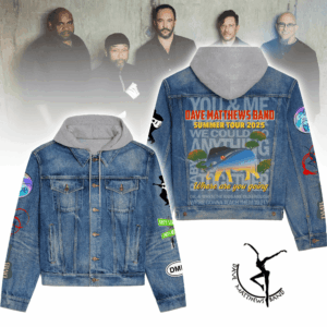 Dave Matthews Band Music Hooded Denim Jacket Gift For Fans