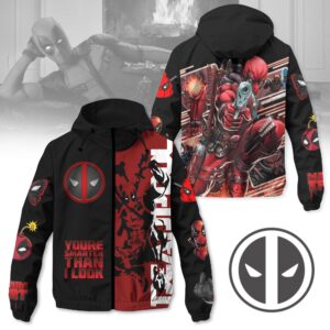 Deadpool Movies Style Windbreaker Jacket For Fans