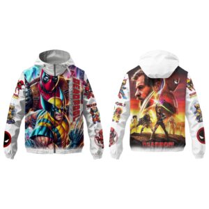 Deadpool Music Style Windbreaker Jacket For Fans
