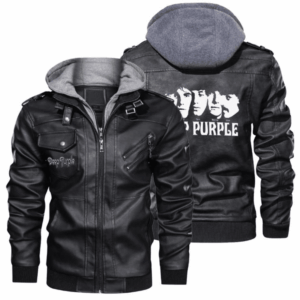 Deep Purple Music Style Leather Jacket For Fans