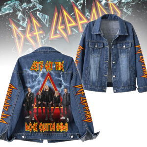 Def Leppard Music Denim Jacket Gift For Fans