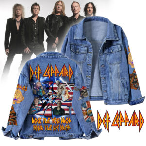 Def Leppard Music Denim Jacket Gift For Fans