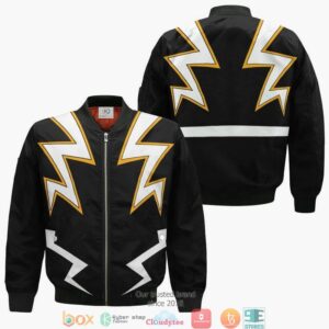 Denki Kaminari My Hero Academia Mha Anime Anime Style Bomber Jacket For Fans
