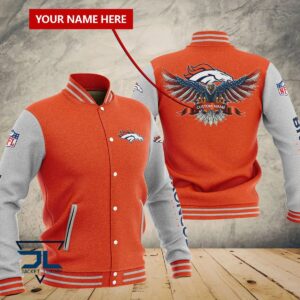 Denver Broncos NFL Style Baseball Jacket For Fan