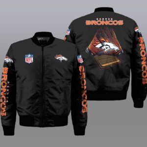 Denver Broncos NFL Style Bomber Jacket For Fans