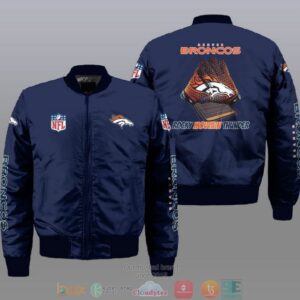 Denver Broncos NFL Style Bomber Jacket For Fans