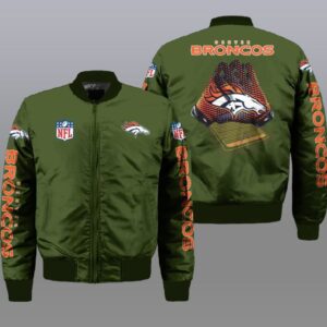 Denver Broncos NFL Style Bomber Jacket For Fans