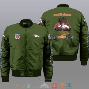 Denver Broncos NFL Style Bomber Jacket For Fans