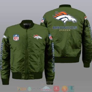 Denver Broncos NFL Style Bomber Jacket For Fans
