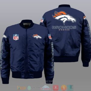 Denver Broncos NFL Style Bomber Jacket For Fans