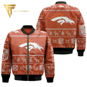 Denver Broncos NFL Style Bomber Jacket For Fans