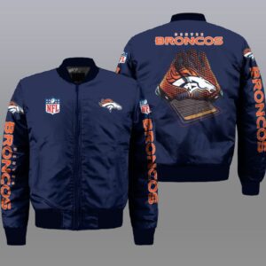 Denver Broncos NFL Style Bomber Jacket For Fans